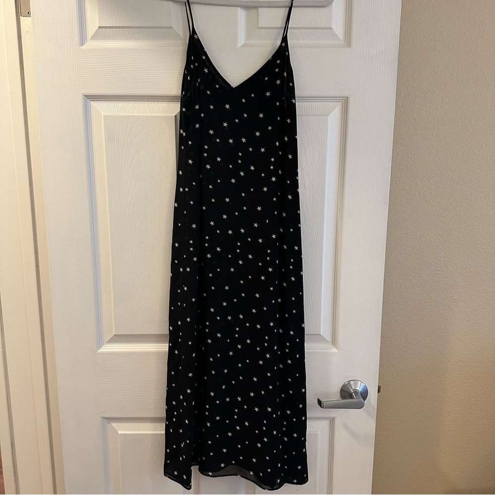 Reformation spaghetti strap star dress